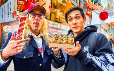 On teste la STREETFOOD à OSAKA