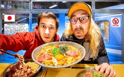On teste les « RESTAURANTS JAPONISANTS » dans une gare au Japon