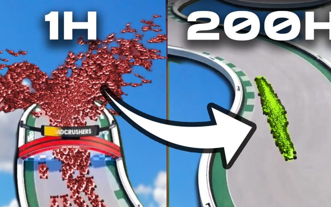 On a entraîné une I.A sur Trackmania pendant 200h