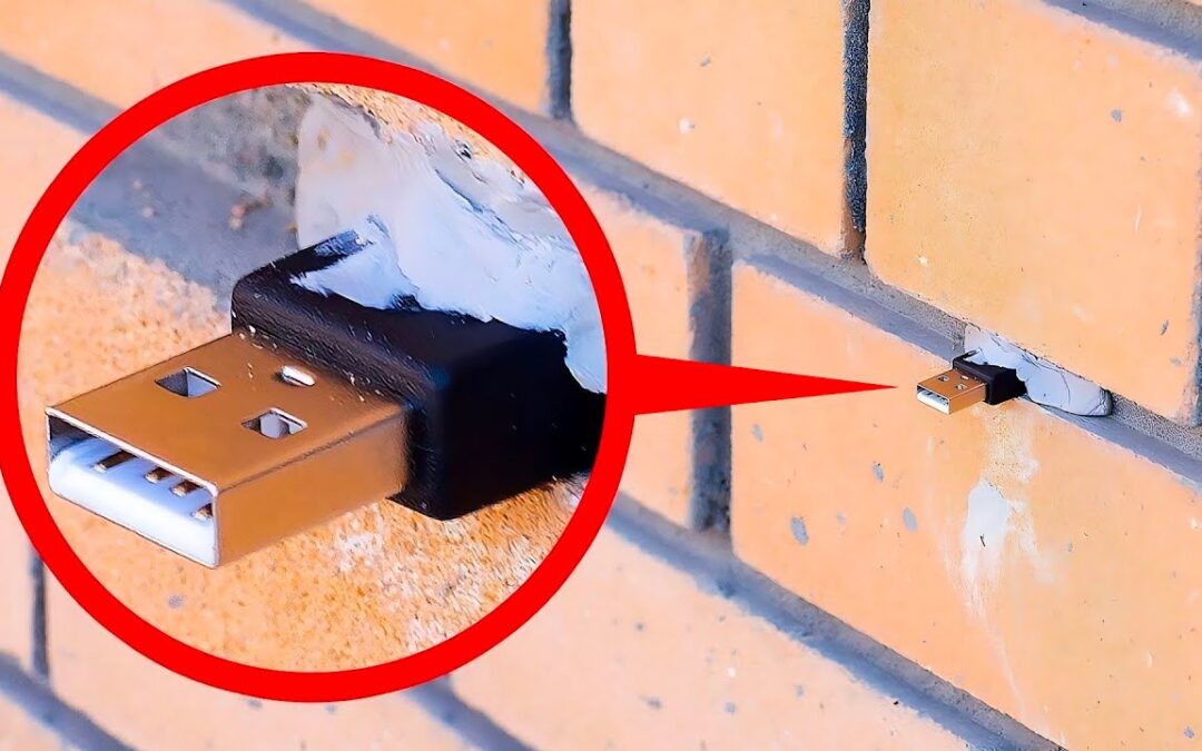 Si vous trouvez ça dans un mur, ne le RETIREZ PAS !
