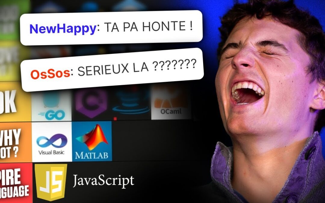 TIER LIST : Quel est le pire Language de Programmation ?