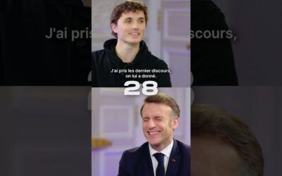 Vidéo complète sur la chaîne ! Q&A exclusive : Emmanuel Macron sur l’IA