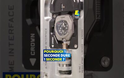 Pourquoi 1 seconde dure 1 seconde ? ⏱️ #shorts