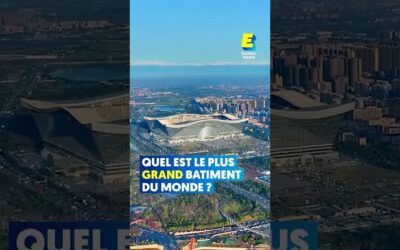 Quel est le plus grand bâtiment du monde ? 🤔 #shorts
