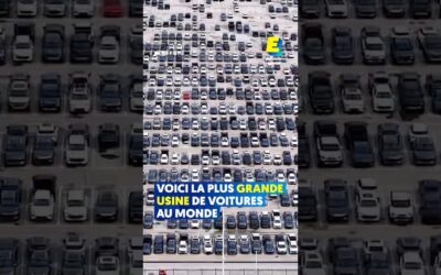 La plus grande usine de voitures au monde ! 🚗🤯 #shorts