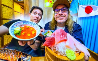 On teste LA chaîne de poisson cru au Japon