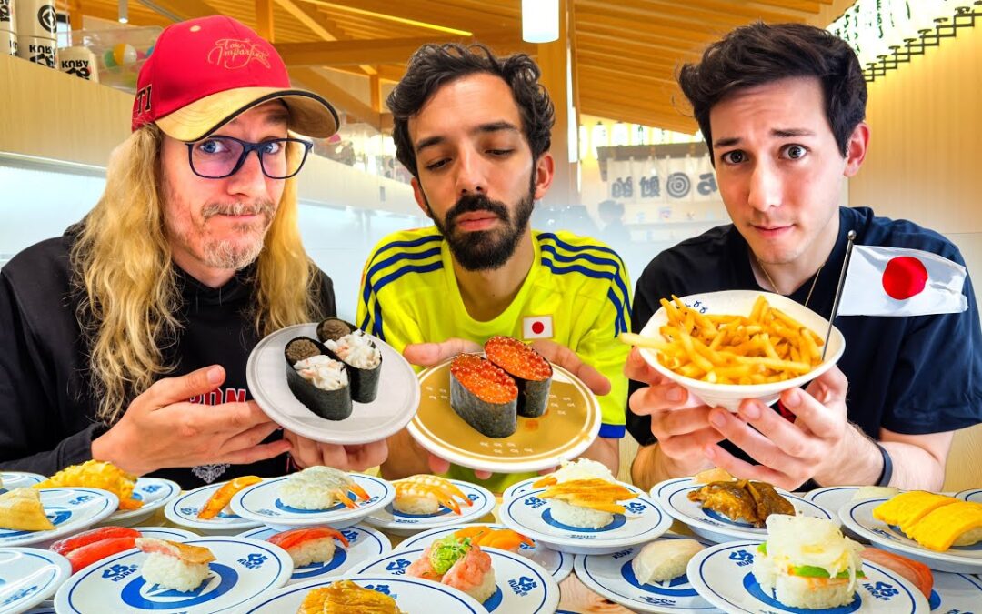 On fait tester les sushis au Japon à Bigflo (c’est du grand n’importe quoi)